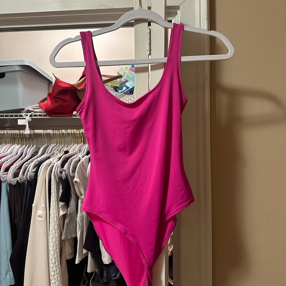 COPY - NWT hot pink Zara bodysuit
